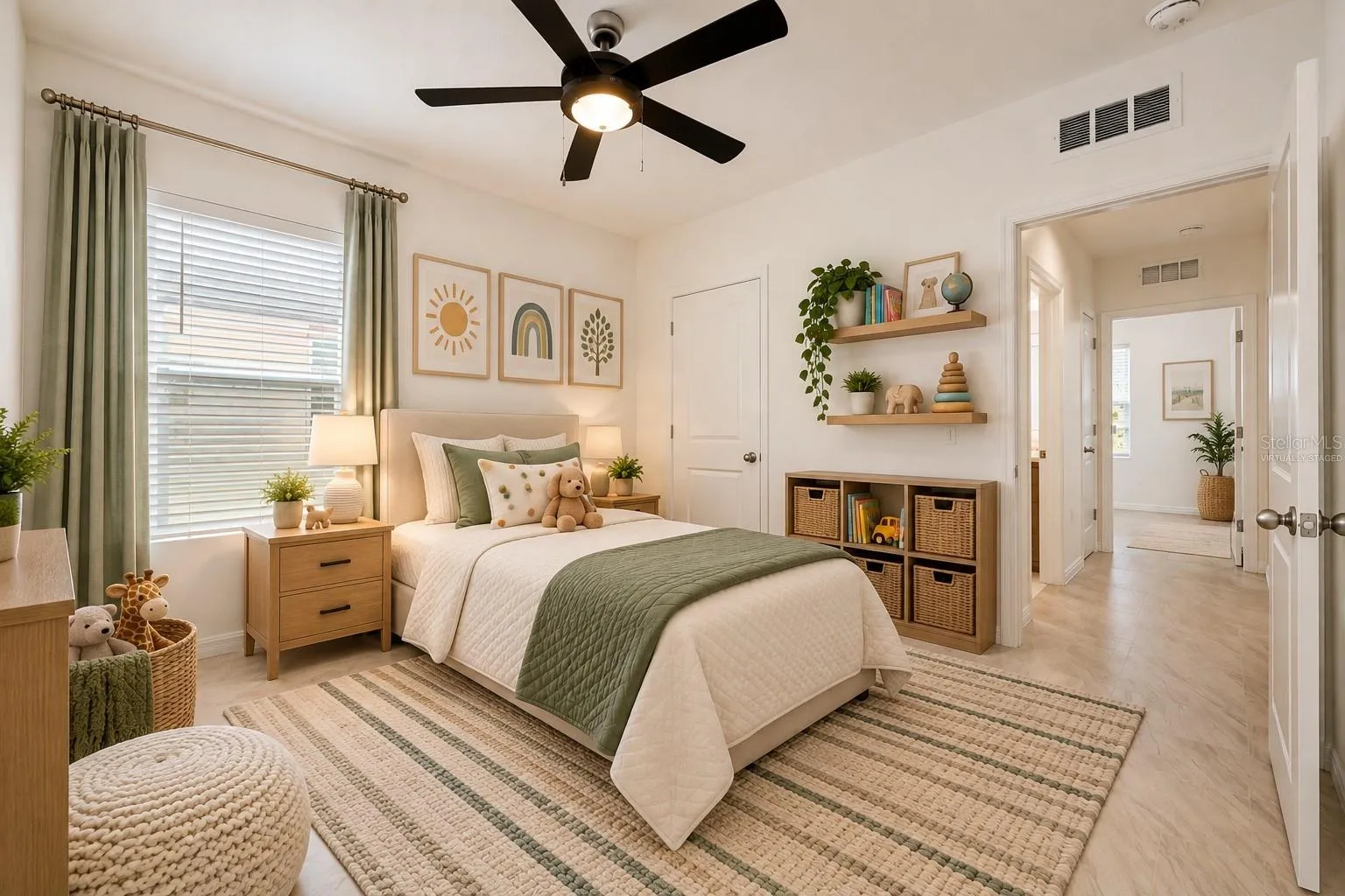 Virtually Staged Bedroom 3