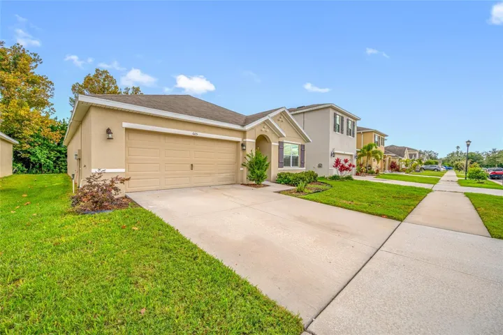 Walkable neighborhood with sidewalks