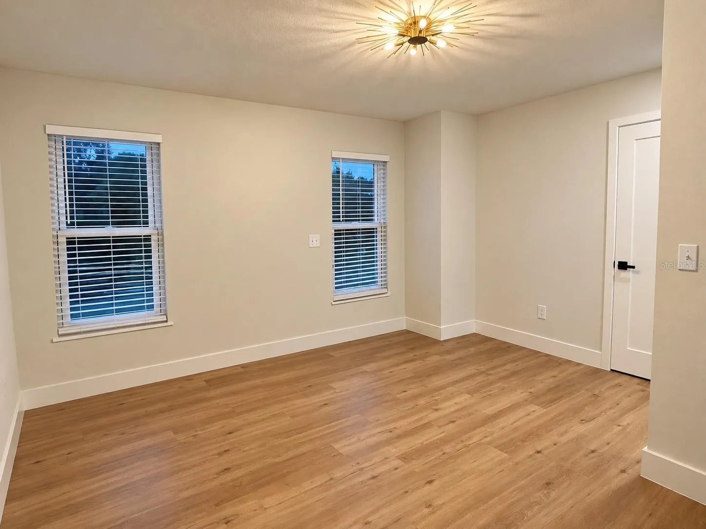 Upstairs living area