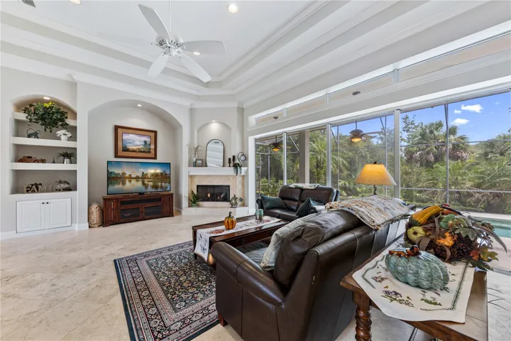 FAMILY ROOM FIREPLACE