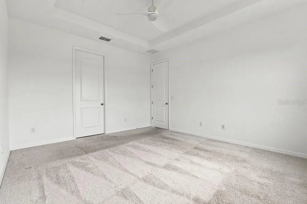 Owners' Suite with tray ceiling