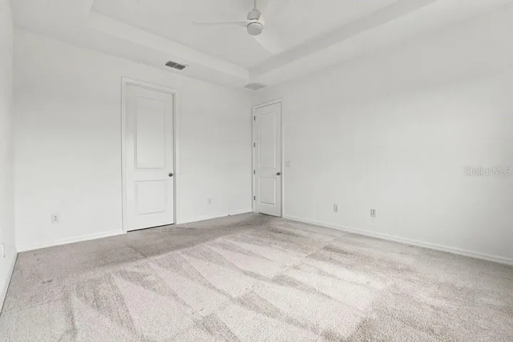 Owners' Suite with tray ceiling