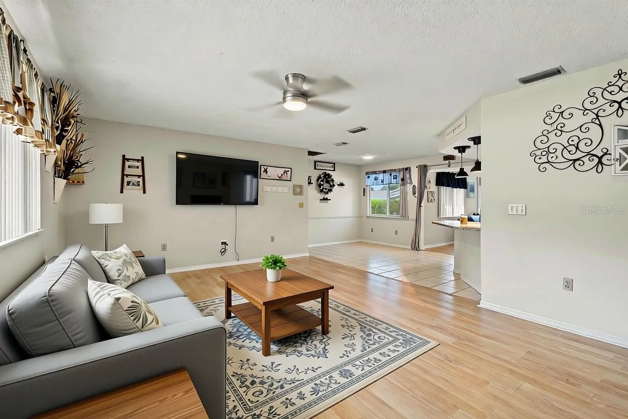 Virtualy Staged Living Room