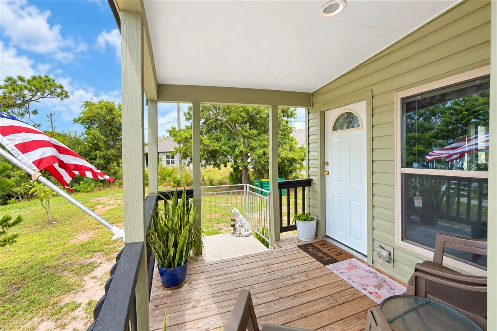 Back porch
