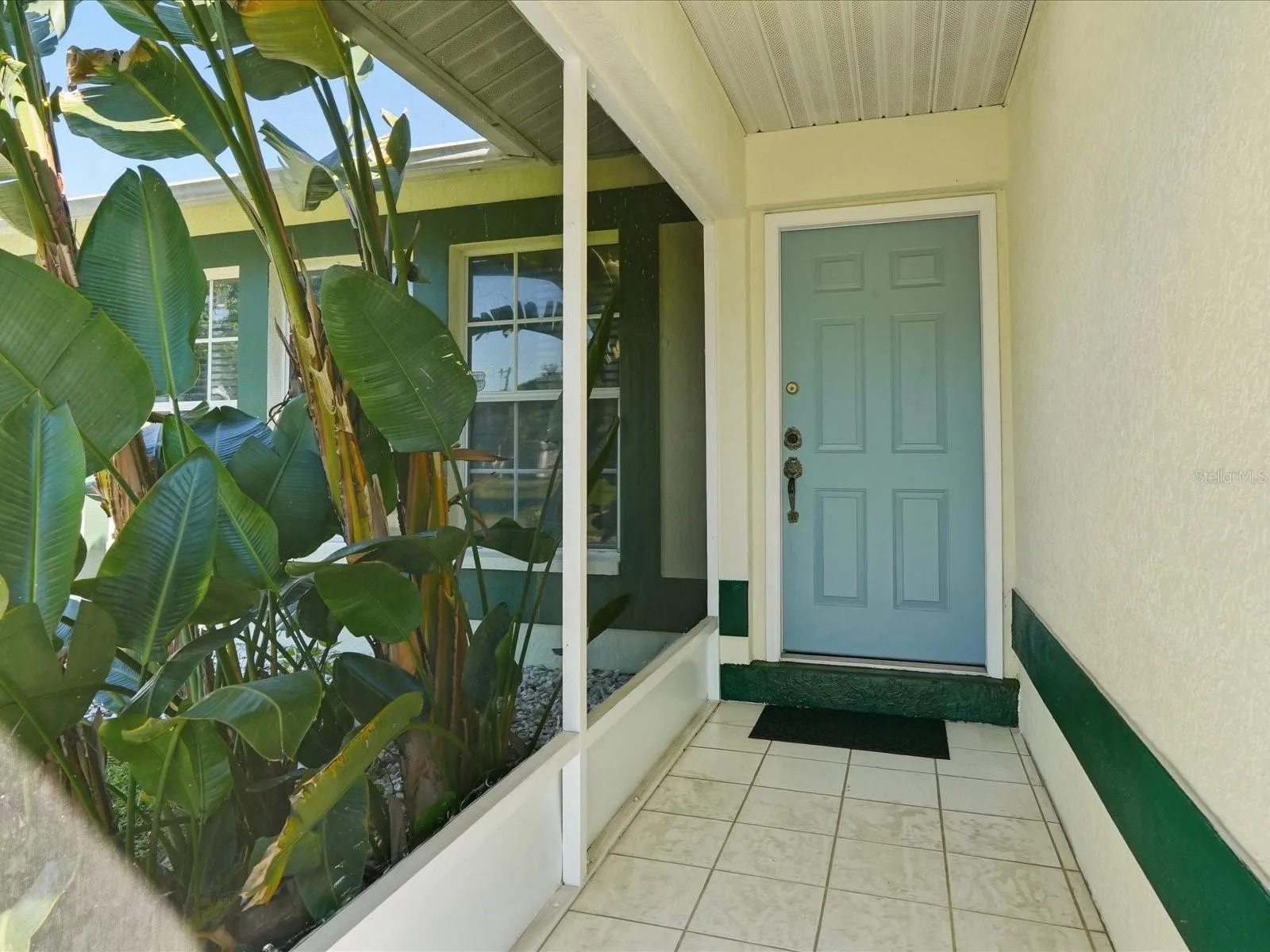 Front exterior entry