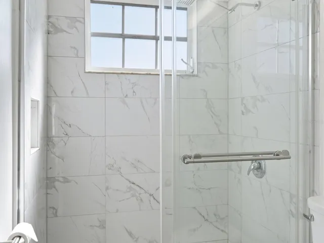 Walk in shower