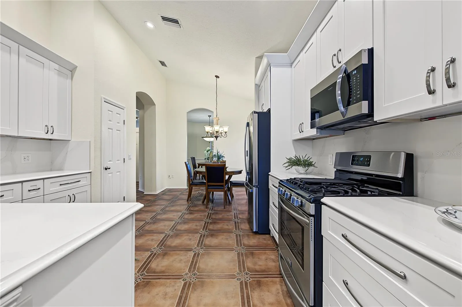 Recently updated Kitchen Cabinets and Appliances, Inset lights and drop down lights, pot drawers, soft close and more.