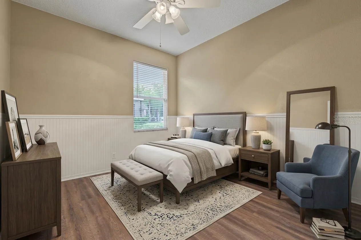 Guest  BedroomVirtually Staged