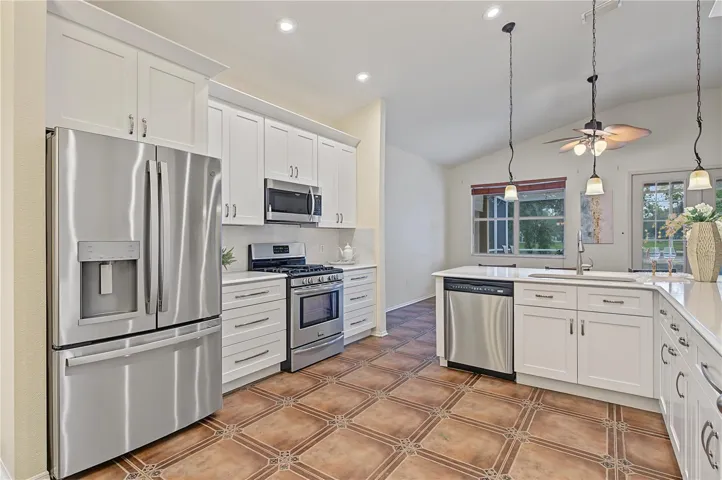 Recently updated Kitchen Cabinets and Appliances, Inset lights and drop down lights, pot drawers, soft close and more.