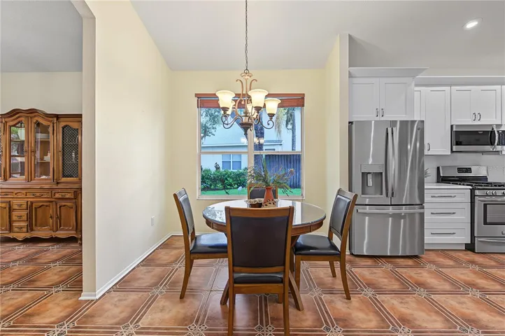Kitchen - room for a table and chairs