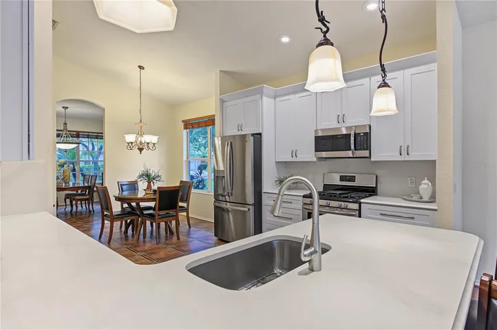 Recently updated Kitchen Cabinets and Appliances, Inset lights and drop down lights, pot drawers, soft close and more.