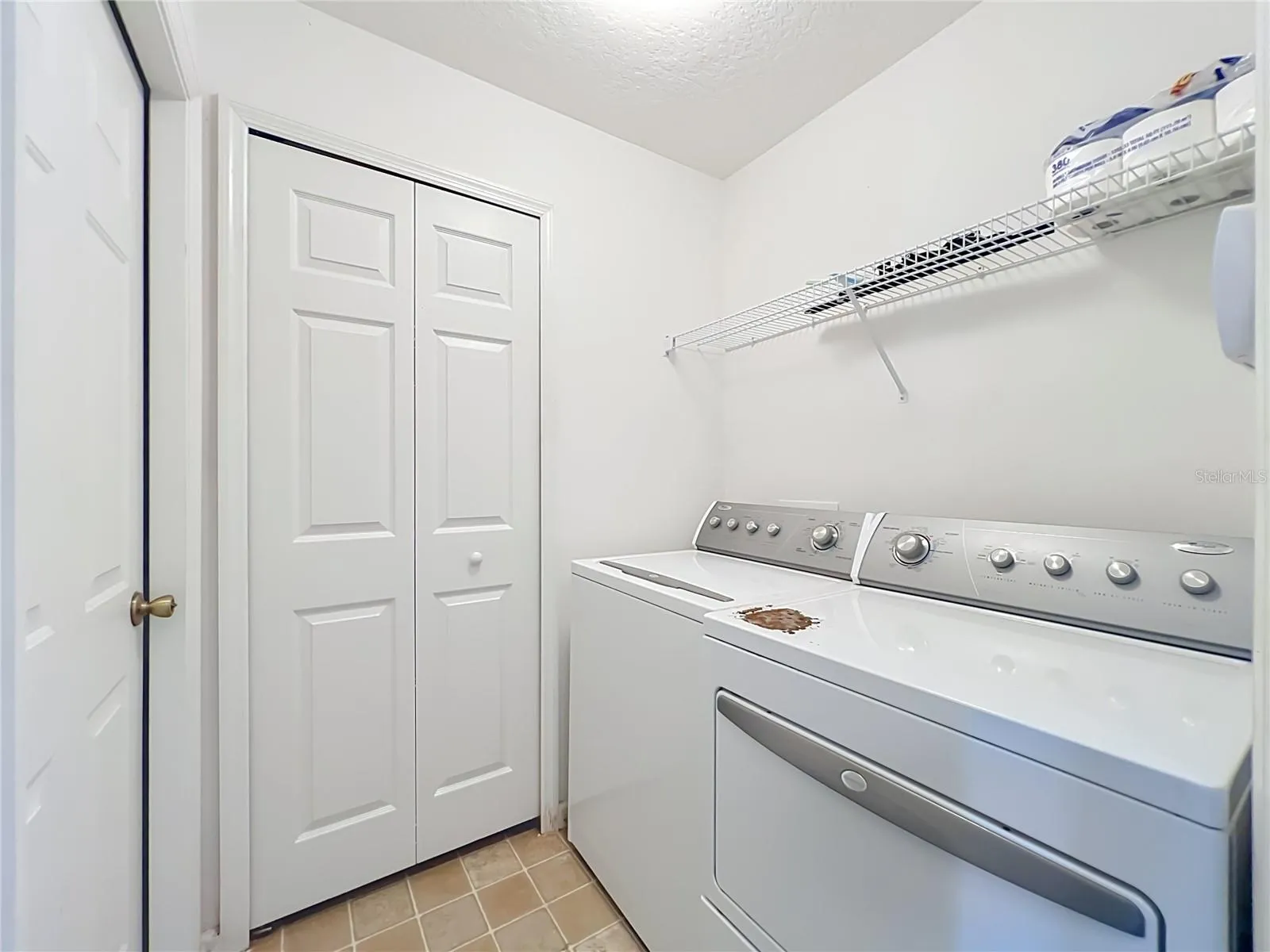 inside laundry room