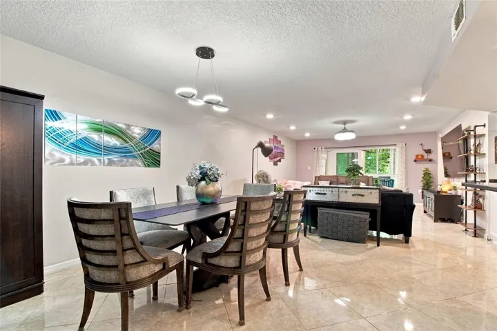Dining Room into Open Concept LR, Kitchen