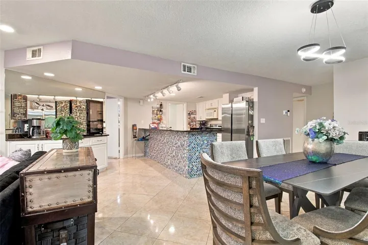 Dining Room into Open Concept LR, Kitchen