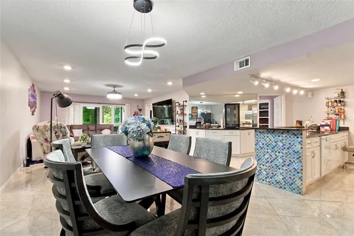 Dining Room into Open Concept LR, Kitchen