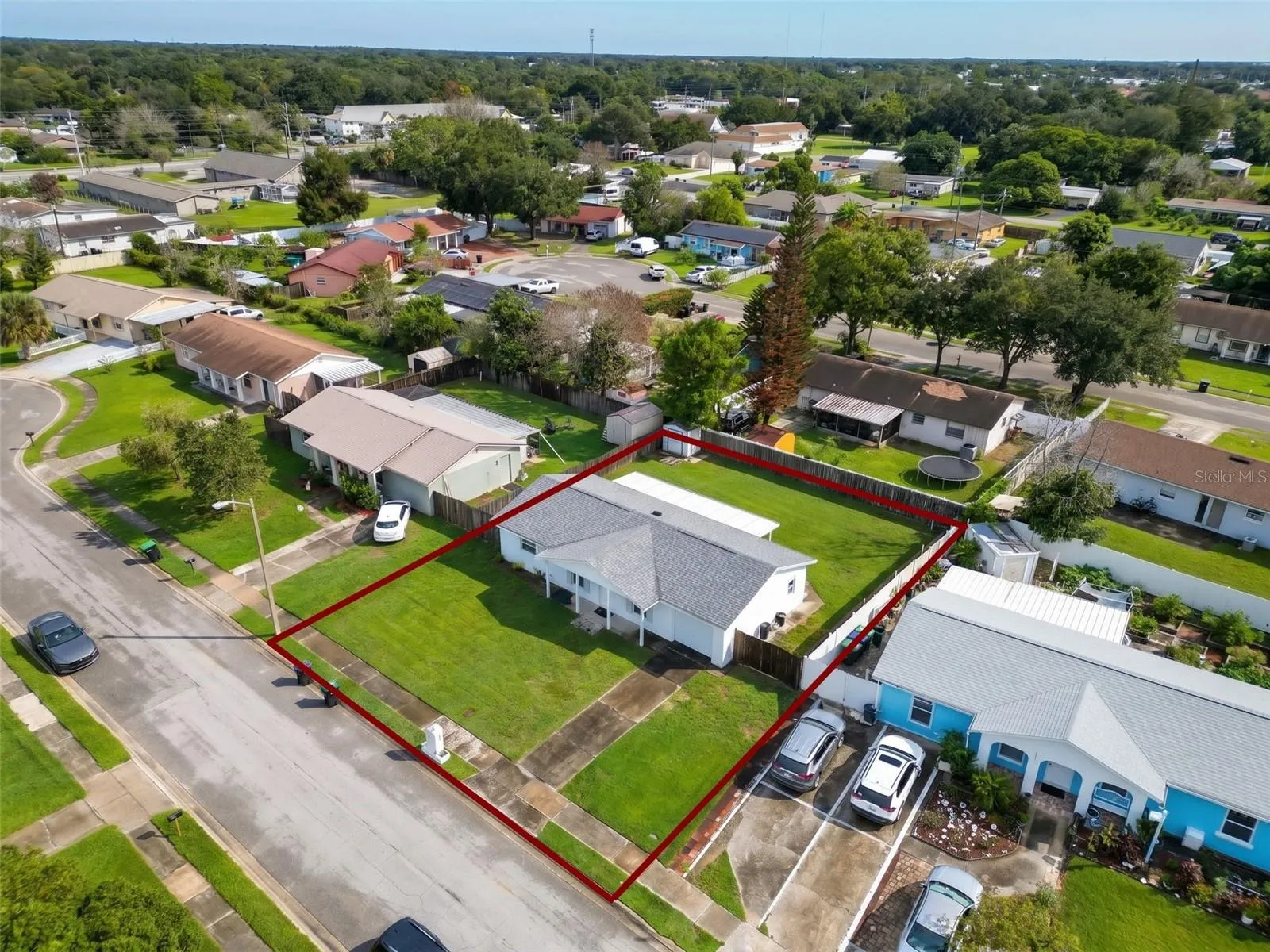 Aerial View of Home