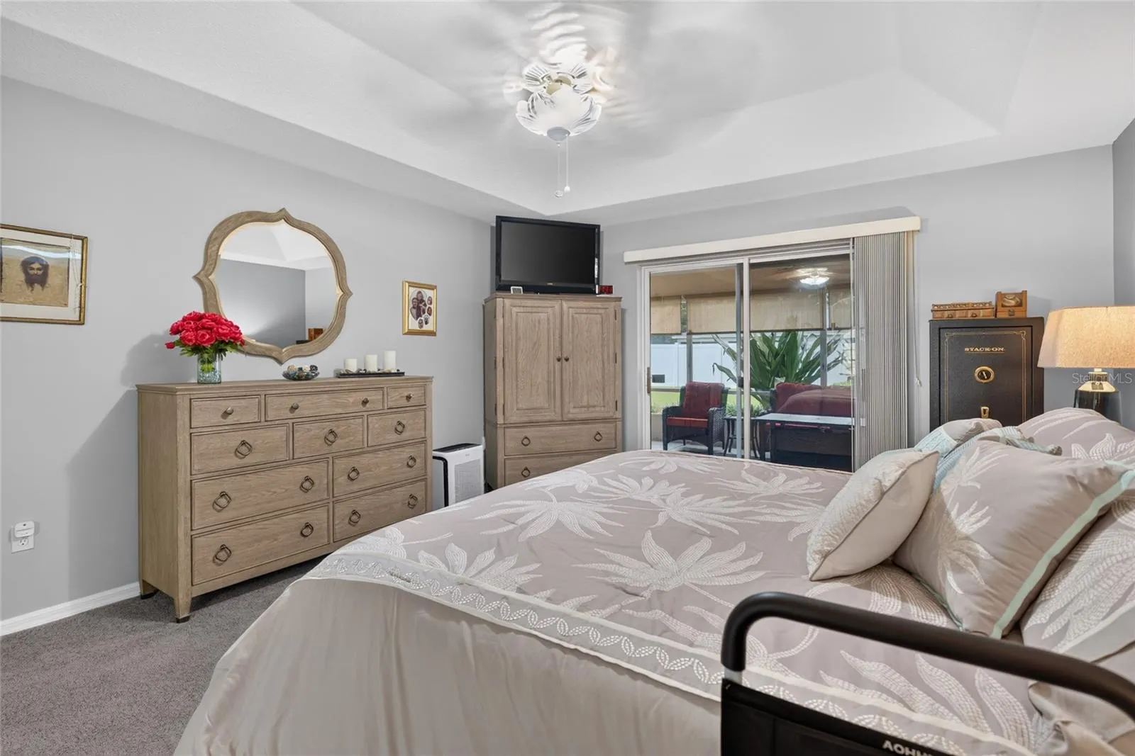 Primary Bedroom with direct sunroom access