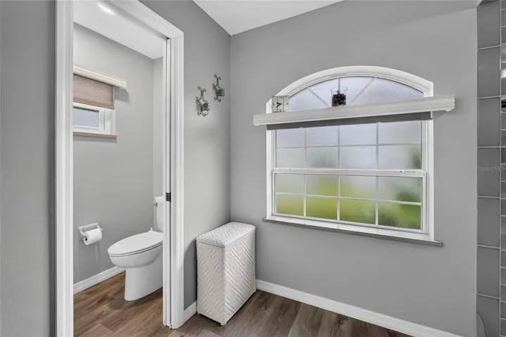 Private water closet!