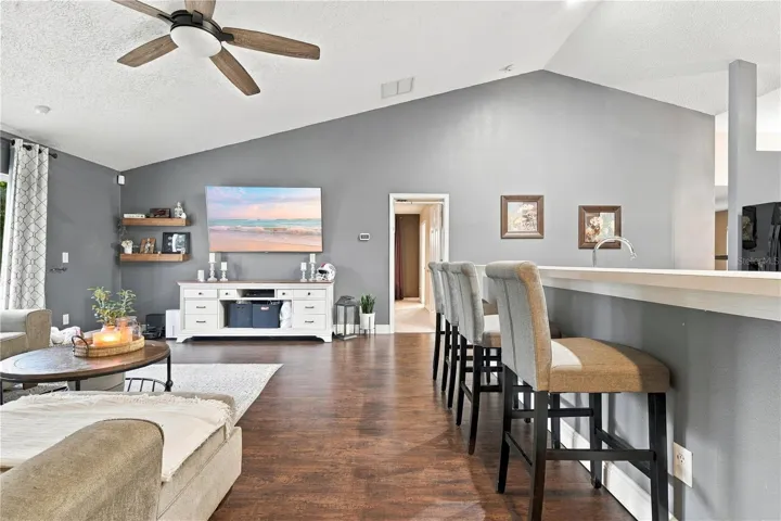 Family room/Kitchen combo