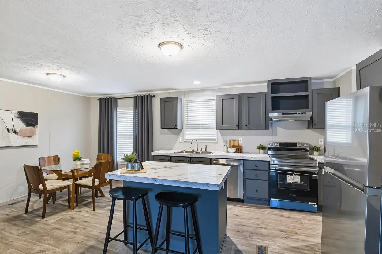window treatments virtually staged