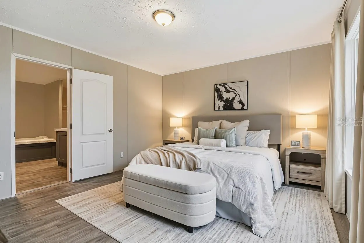 window treatments virtually staged