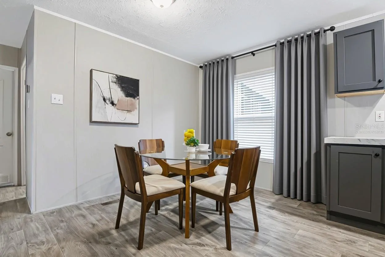 window treatments virtually staged