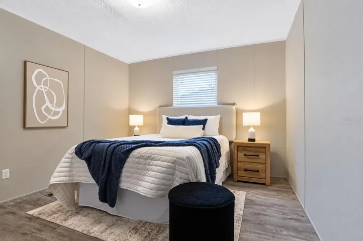 window treatment virtually staged