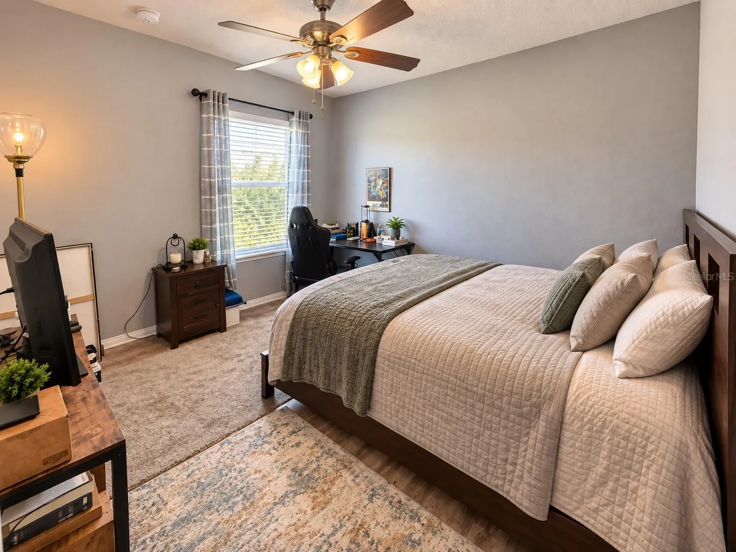 Additional bedroom offering flexibility for guests or a home office.