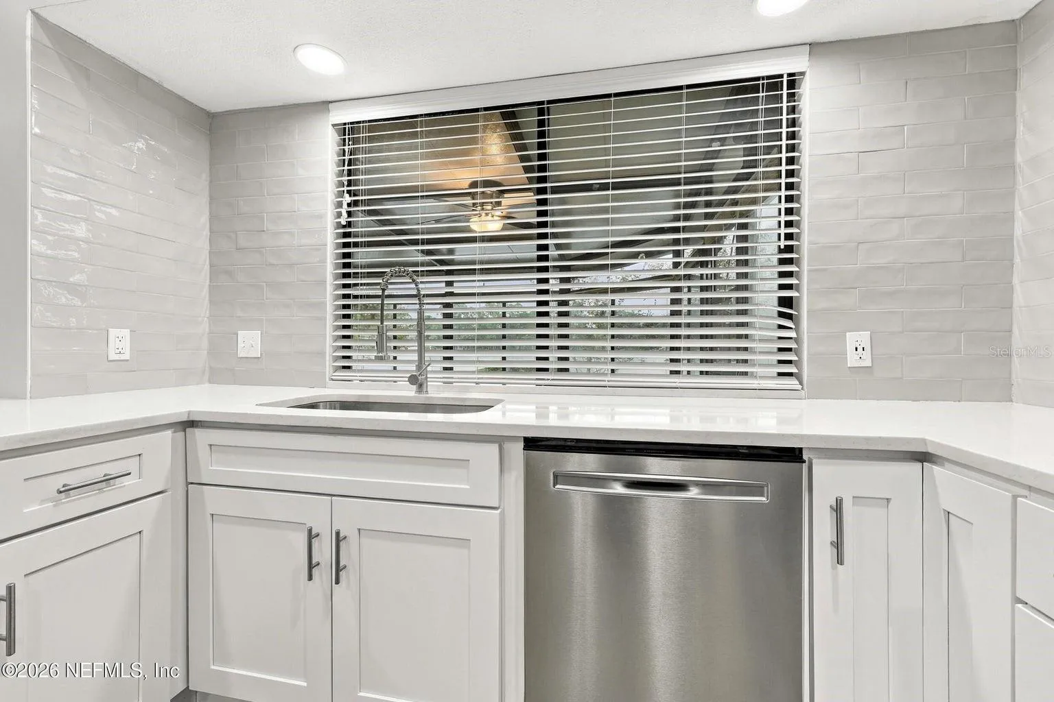Kitchen overlooking the lake