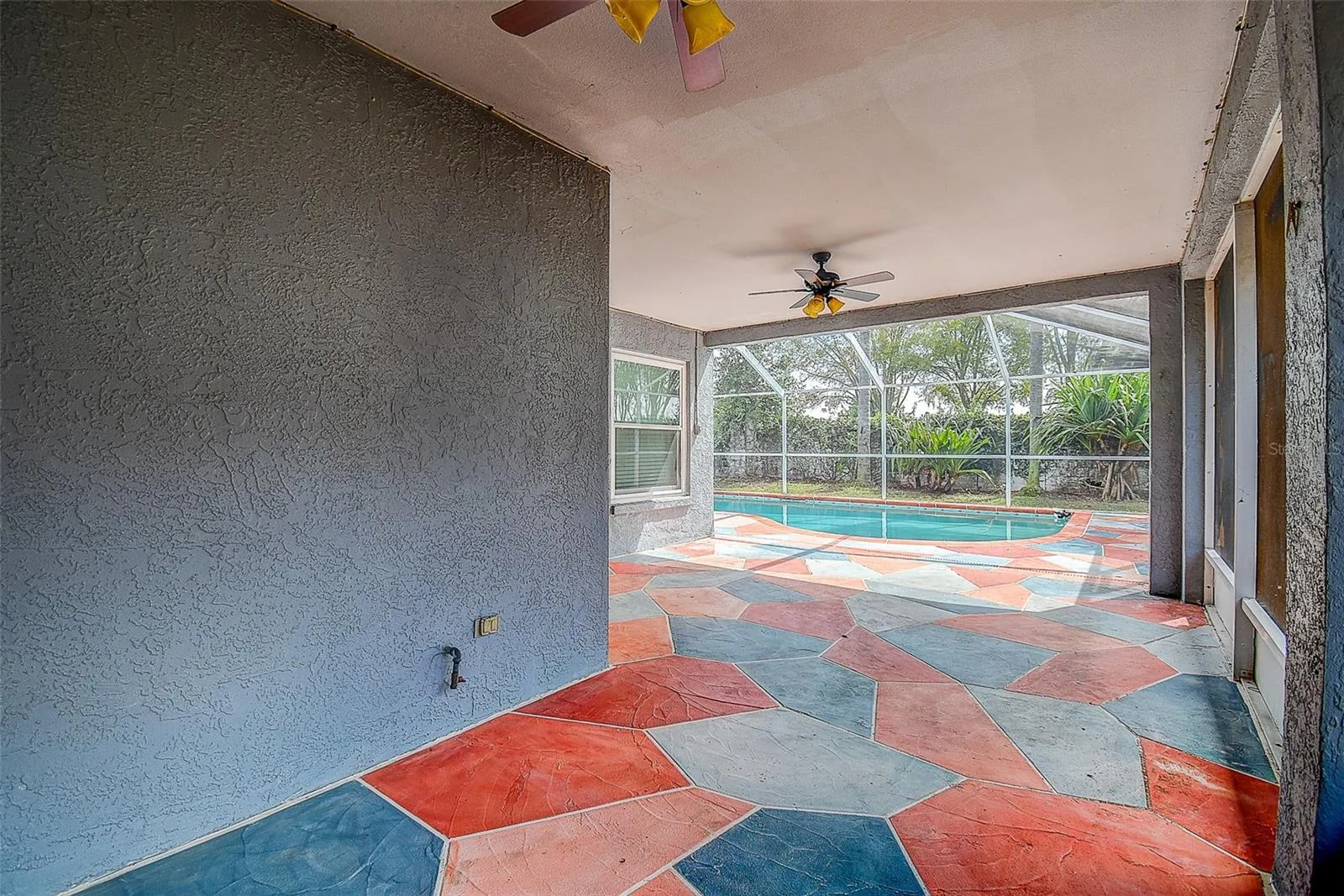 Covered Patio toward Pool