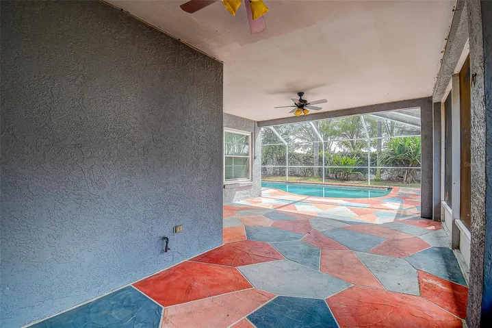 Covered Patio toward Pool