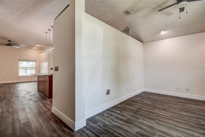 Flex room going into the Kitchen