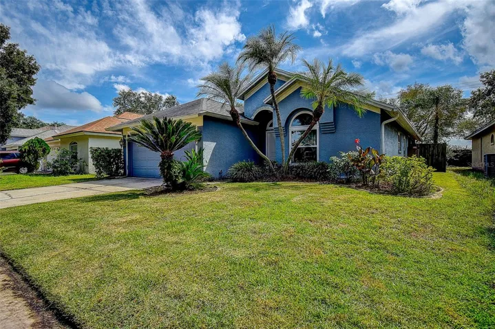 View from corner of property at street