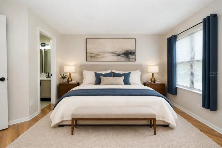 Primary Bedroom Virtually Staged