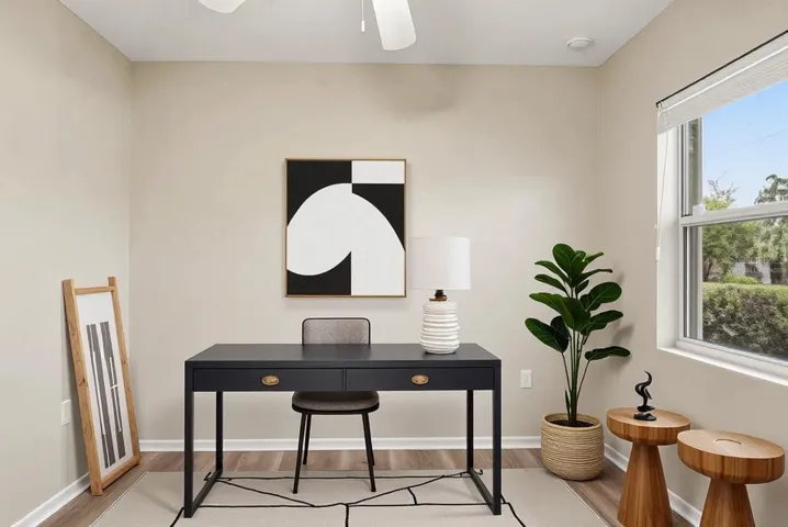 Virtually staged
