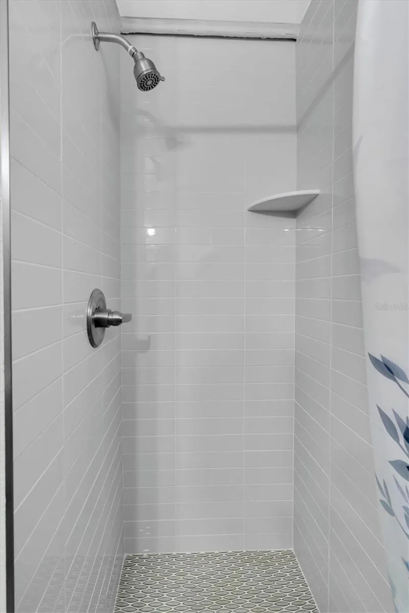 Tile shower