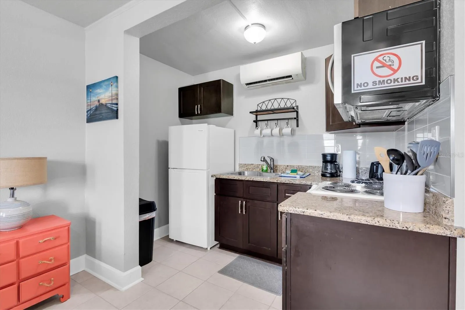 Remodeled kitchen