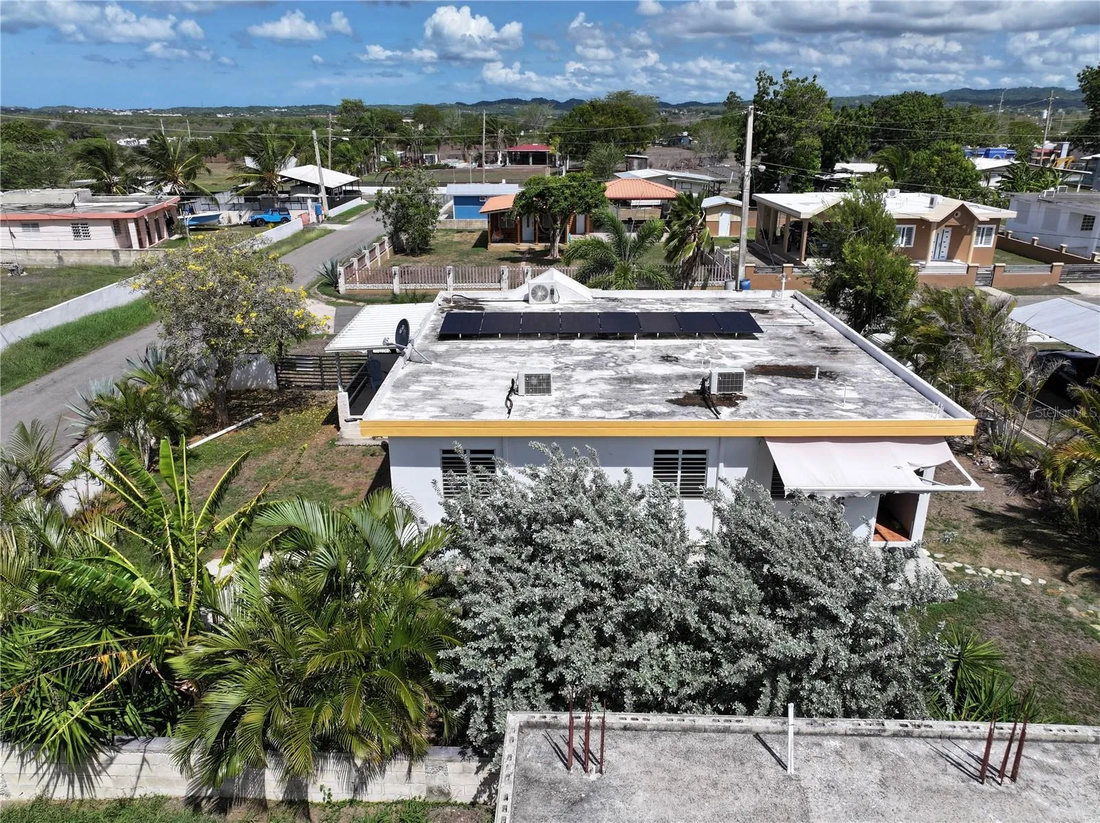 Lateral Side Aerial Image