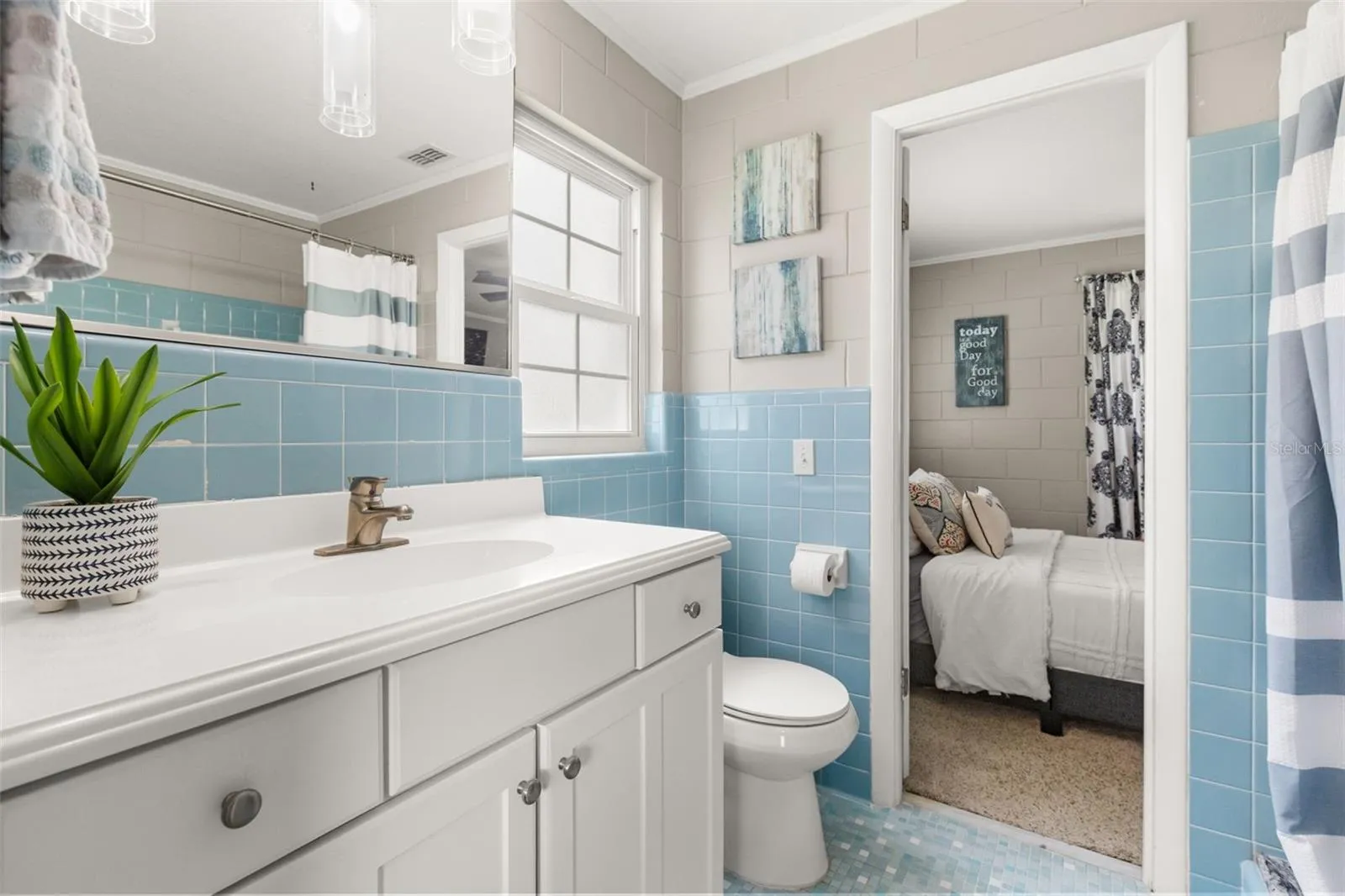 An existing two-bedroom, 1.5-bath cottage currently occupies the property.