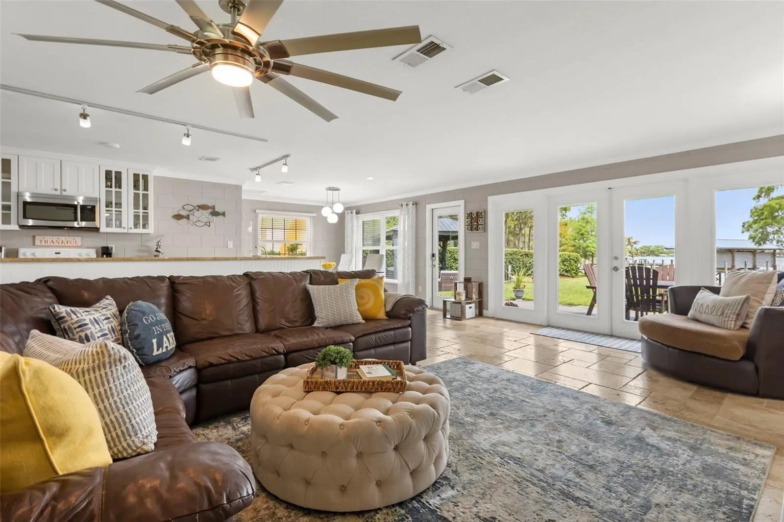 An existing two-bedroom, 1.5-bath cottage currently occupies the property.