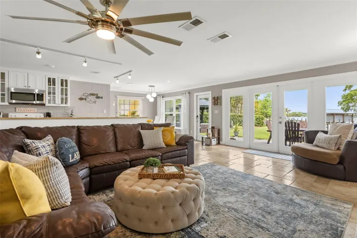 An existing two-bedroom, 1.5-bath cottage currently occupies the property.