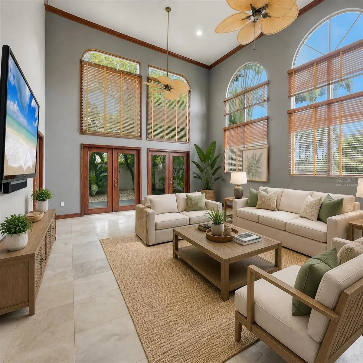 Living Room - Virtually Staged