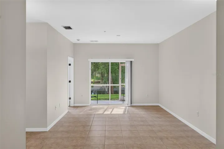 Living room opens to the lanai