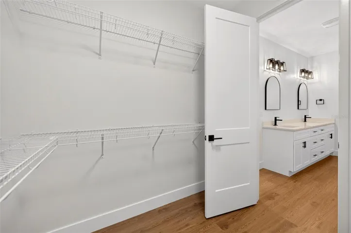 Primary Walk in Closet