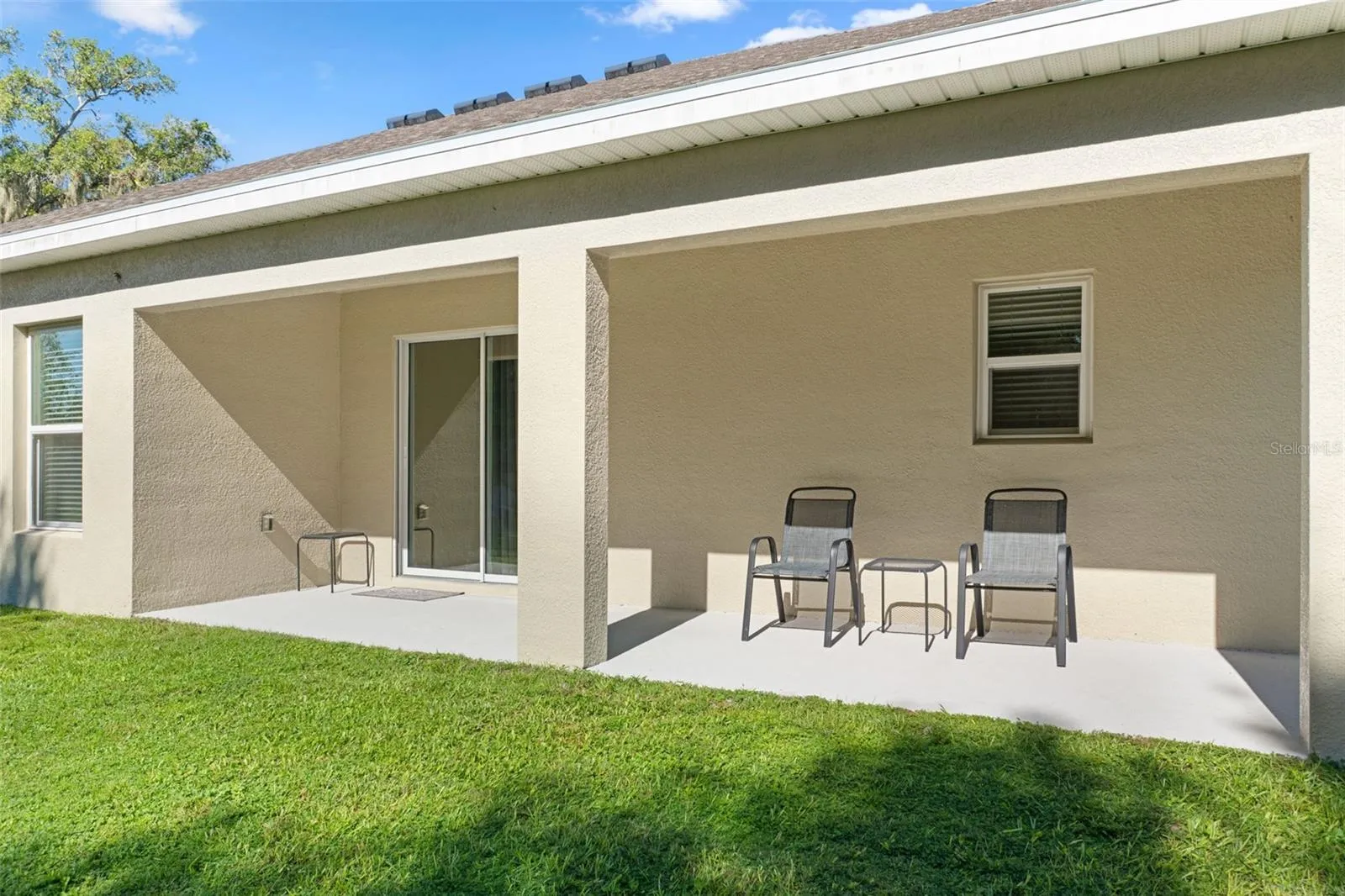 Rear Open Air Porch