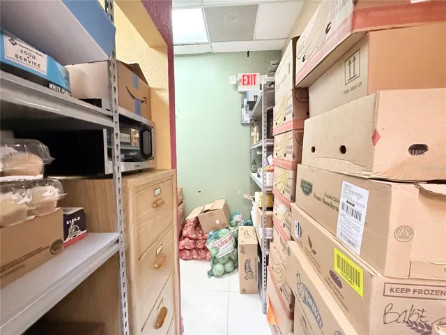 FOOD BANK STORAGE