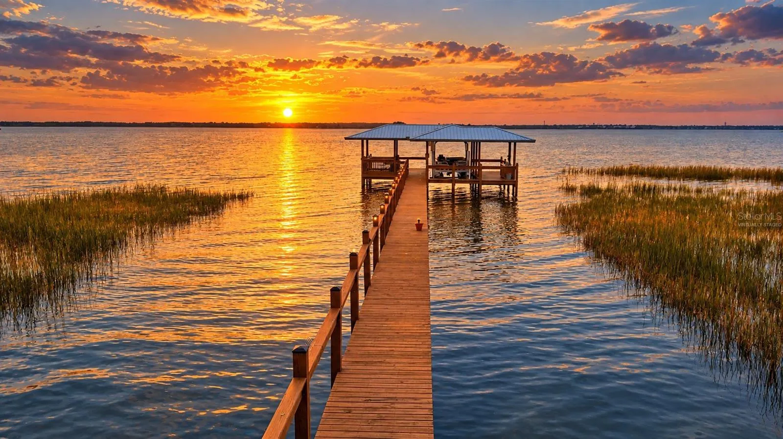 180' dock &amp; boat house