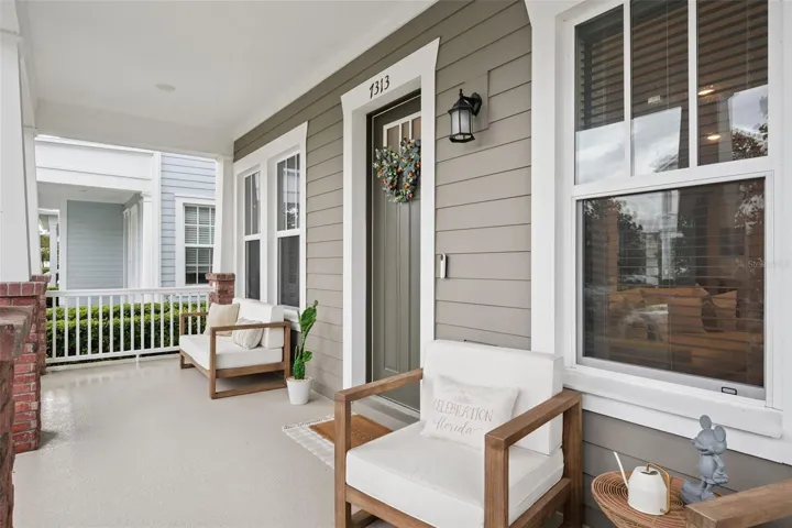 Covered Front Porch