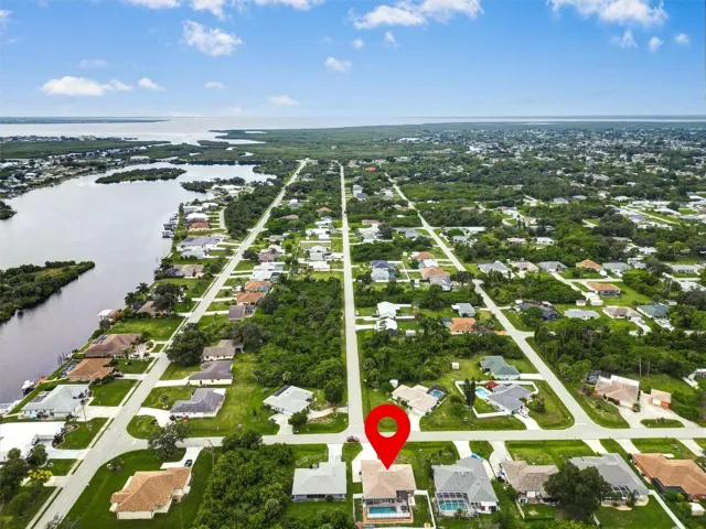 Aerial with Location