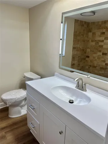 Completely remodeled bathroom